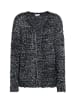Usha Damen Strickcardigan in Schwarz