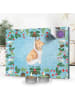 Mr. & Mrs. Panda Adventskalender Langhaar Collie Moment ohne Spruch in Eisblau