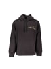 Calvin Klein Schwarz Baumwolle Herren Hoodie