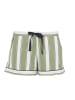 Cyberjammies Nancy Womens Printed Stripe Shorts in Green