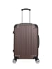 WAVE PARIS Mittelgroßer Hartschalenkoffer TAGE in Braun (64L)