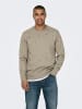 Only&Sons Weicher Pullover Basic Sweatshirt in Beige