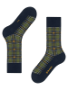 Burlington Socken X-Mas Tartan in Marine