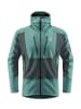 Haglöfs Fleecejacke Serac Hood in Willow Green/Mineral