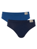 Sloggi Slip 2er Pack in Blau