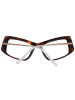 Sportmax Frauen Optische Fassungen Schmetterling Braun