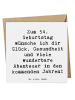 Mr. & Mrs. Panda Deluxe Karte Spruch 54. Geburtstag mit Spruch in Weiß