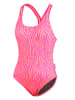 BECO the world of aquasports Badeanzug Zebra Vibes in pink-orange