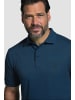 JP1880 Poloshirt in mittelblau