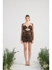 Holly Lolly Kleid in Braun