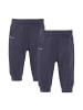 Bornino 2er-Pack Jogginghosen in Blau