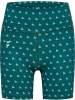 Hummel Sportshorts "Hiit Aop Impact Hw Short Tights" in Grün