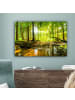 MuchoWow Leinwand bilder Waldlicht (BxH)