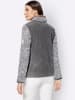 WITT WEIDEN Fleecejacke in grau-meliert