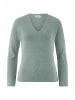 Hessnatur Strickpullover in mattgrün
