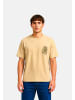 Jack & Jones T-Shirt 'Manson' in hellbraun
