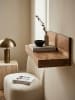 KADIMA DESIGN Wandregal Massivholz | Flexibel, Pflegeleicht, Verschiedene Größen in Beige