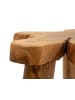 Mauro Ferretti Tisch aus recyceltem Holz, 50x47x50 cm.