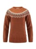 FJÄLLRÄVEN Övik Knit Sweater in Dunkelorange