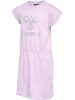 Hummel Minikleid "Hmlflowy Dress S/S" in Rosa