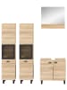ebuy24 Badmöbelset Boston (4-teilig) Eiche 137 x 33 cm