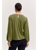 b.young Shirttop BYPERL TSHIRT - 20811741  Langarm-Top in Grün