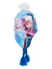 Disney Frozen Wintermütze mit Bommel Elsa und Anna in Blau