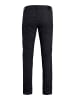 Jack & Jones Tim JJ 721 / Straight Fit Jeans Raw Button-Fly in Schwarz