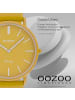Oozoo Analog-Armbanduhr Oozoo Vintage Series gelb groß (ca. 44mm)