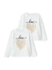 name it 2er-Set Longsleve Jersey Langarmshirt Design Gelprint in Weiß-2