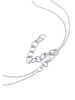 Elli Halskette 925 Sterling Silber Lotusblume, Om in Silber