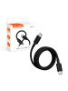 Wisam Teltech Kabel USB-C - USB-C 3A 60W 1m Schwarz TCA-02