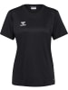 Hummel Hummel T-Shirt Hmlessential Damen Atmungsaktiv Schnelltrocknend in BLACK