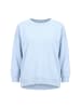 Ulla Popken Sweatshirt in helles blau