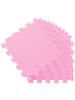 LittleTom 9 Teile Puzzlematte ab 0 Jahren 30x30x1cm in Rosa