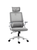 Vinsetto Bürostuhl-60L x 61B x 104,5-121,5H cm-Grau