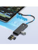 Orico PAPW3AT-C3 USB-Hub mit 4 Anschlüssen (3x USB-A 3.0) und microSD/SD-Kartenleser