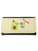 Mr. & Mrs. Panda Wallet Avocado Party Zeit mit Spruch in Gelb Pastell