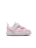 Nike Sneaker Court in White/Pink Foam