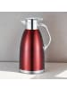 Cheffinger Thermoskanne 1,8L Isolierkanne Teekanne Thermosflasche Kaffeekanne Rot in Rot