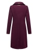 Navahoo Wintermantel Wooly in Wine