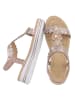 Ital-Design Sandale & Sandalette in Champagner