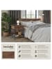 tectake Nachttisch Killarney 45 x 46 x 55,5 cm, Industrial Holz dunkel, rustikal