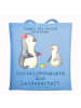 Mr. & Mrs. Panda Shopping Tasche Sozialpädagogin Leidenschaft mi... in Sky Blue