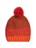 Color Kids HATWITHMELANGE STRIPES in Orange