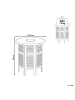 Beliani Beistelltisch KUMALI in Braun - (W) 53 x (H) 53 x (L) 53 cm