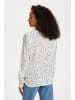 Kaffe Langarm - Hemd KAdaria Regular fit in Chalk / Multicolor Dots