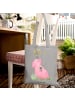 Mr. & Mrs. Panda Schultasche Schwein Glück ohne Spruch in Light Grey