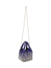 myMo at night Women Handbag in Blue Silver
