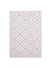 KADIMA DESIGN Teppich Kurzflor Waschbar Geometrisch INN Strapazierfähig OEKO-TEX in Pink